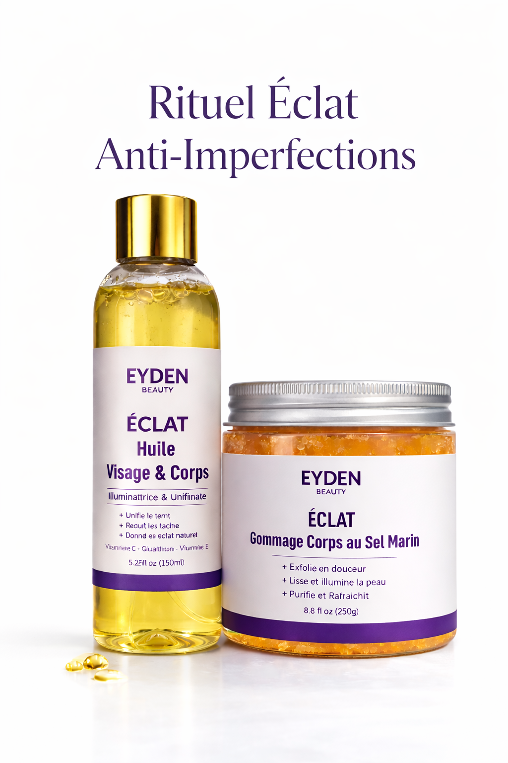 Rituel Anti-Imperfections – Routine Corps Éclat -Eyden beauty