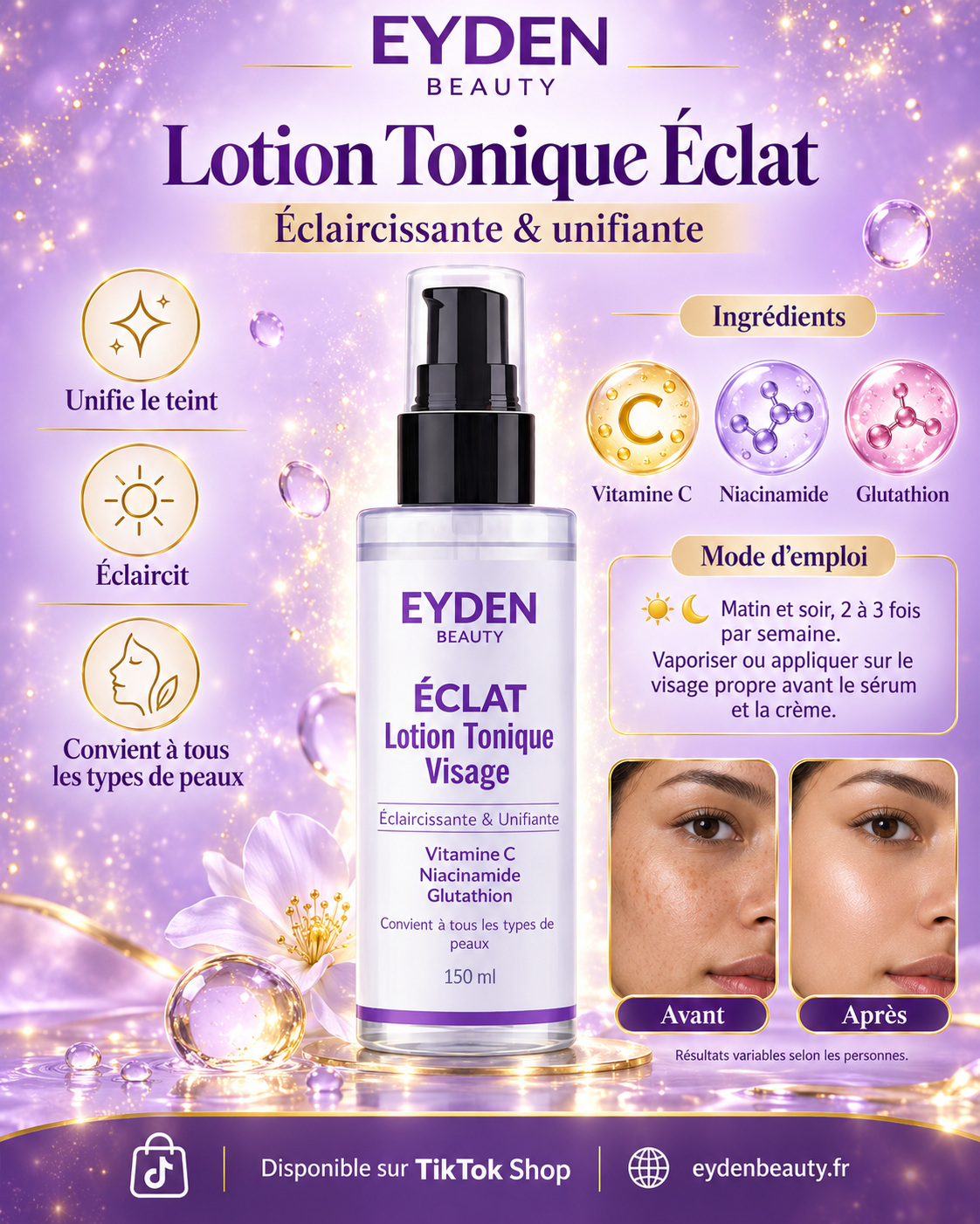 Rituel ÉCLAT Complet – Routine Visage & Corps | 6 soins