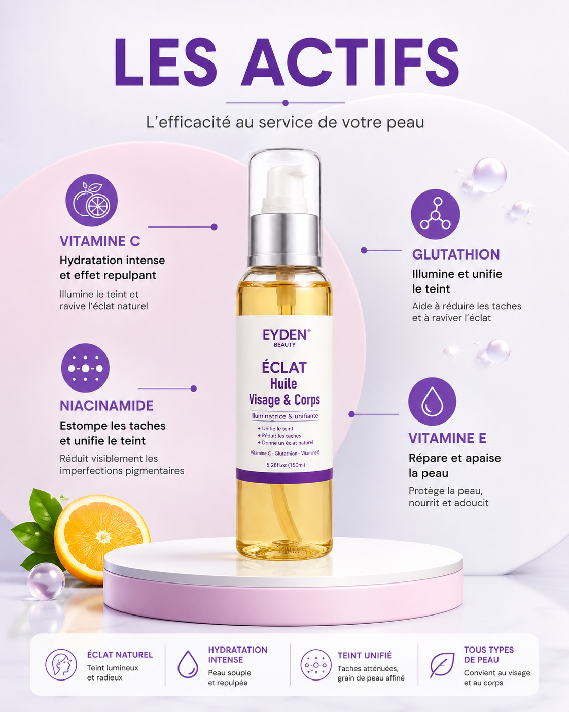 BODY GLOW PACK-ÉCLAT- EYDEN BEAUTY