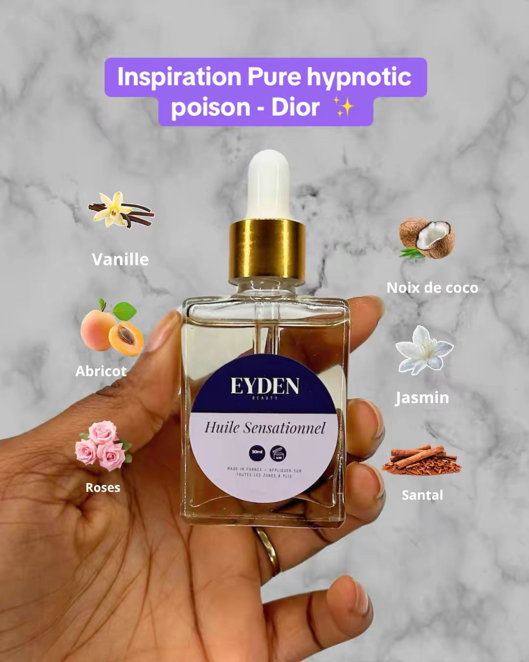 Coffret Découverte -Huile signature- Eyden Beauty