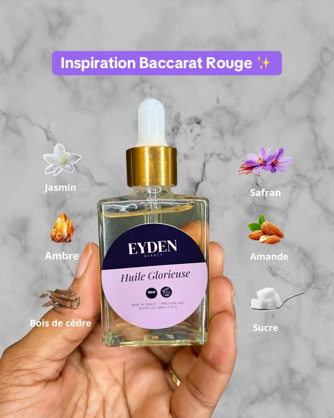 Coffret Découverte -Huile signature- Eyden Beauty