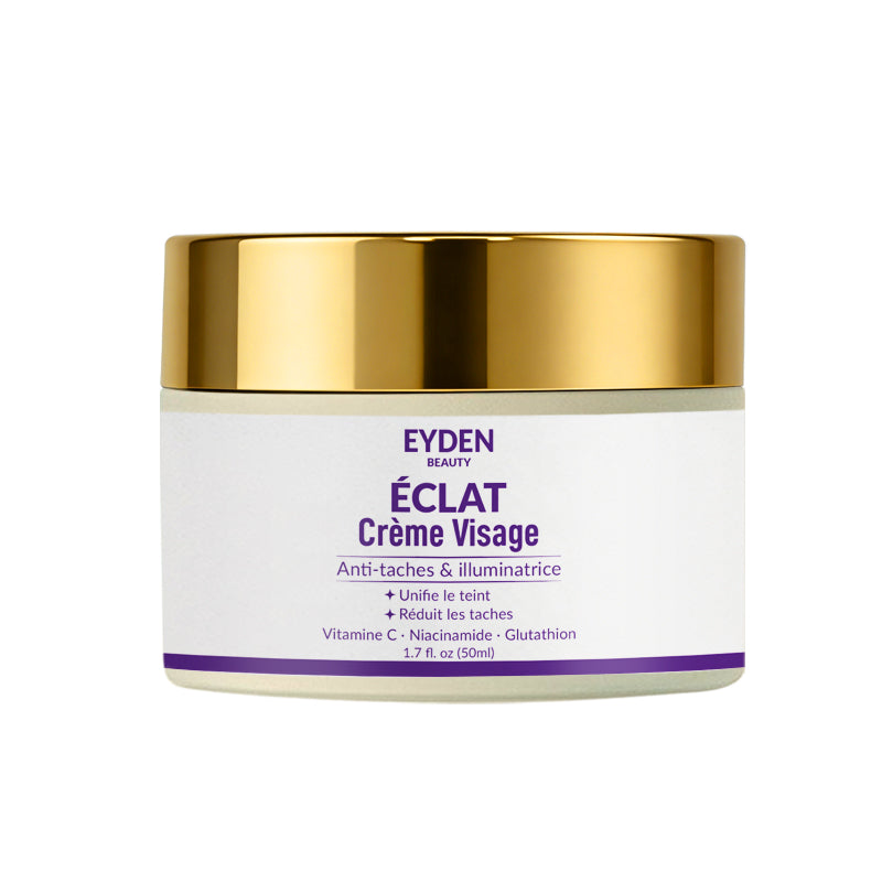 Crème  visage  anti-tâches-Éclaircissante éclat  - Eyden beauty