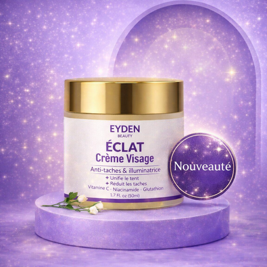 Crème  visage signature -Éclaircissante-gamme éclat  - Eyden beauty