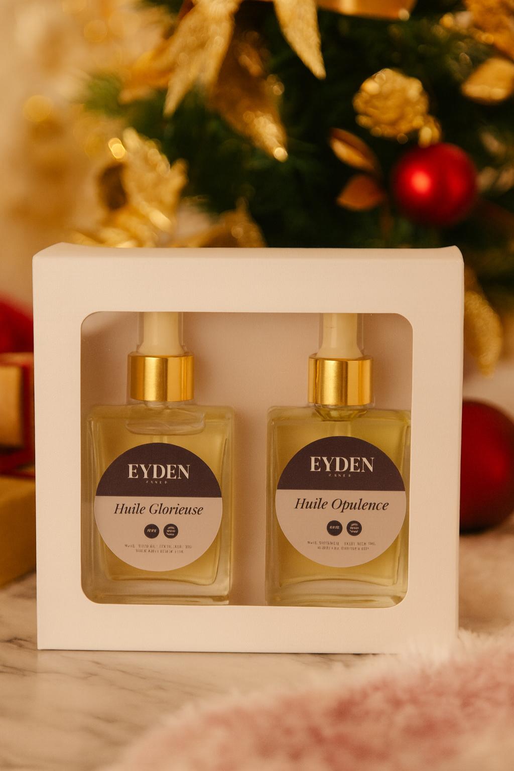 Coffret Noël -[DUO]huiles signatures -Eyden beauty