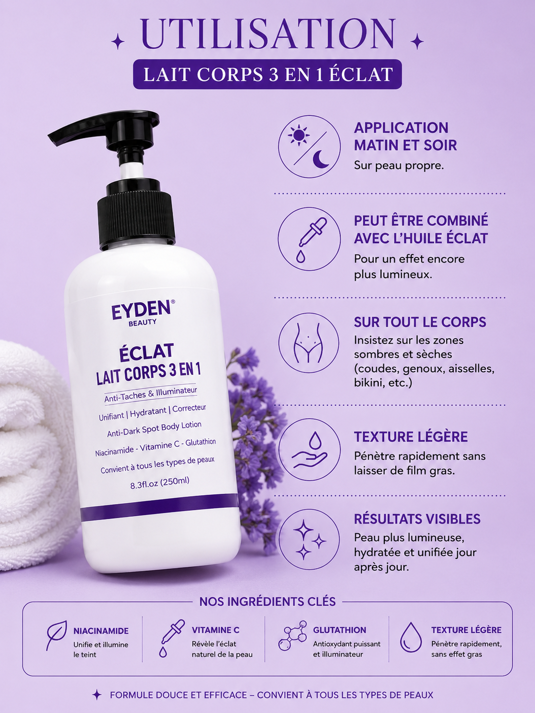 BODY GLOW PACK-ÉCLAT- EYDEN BEAUTY