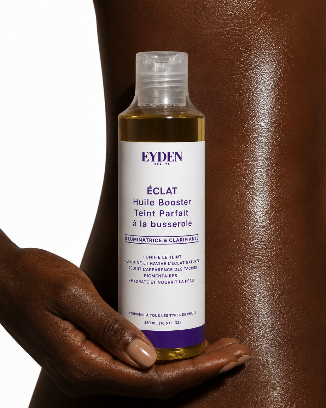 Huile Booster Intense à la busserole -Éclaircissante Eyden beauty