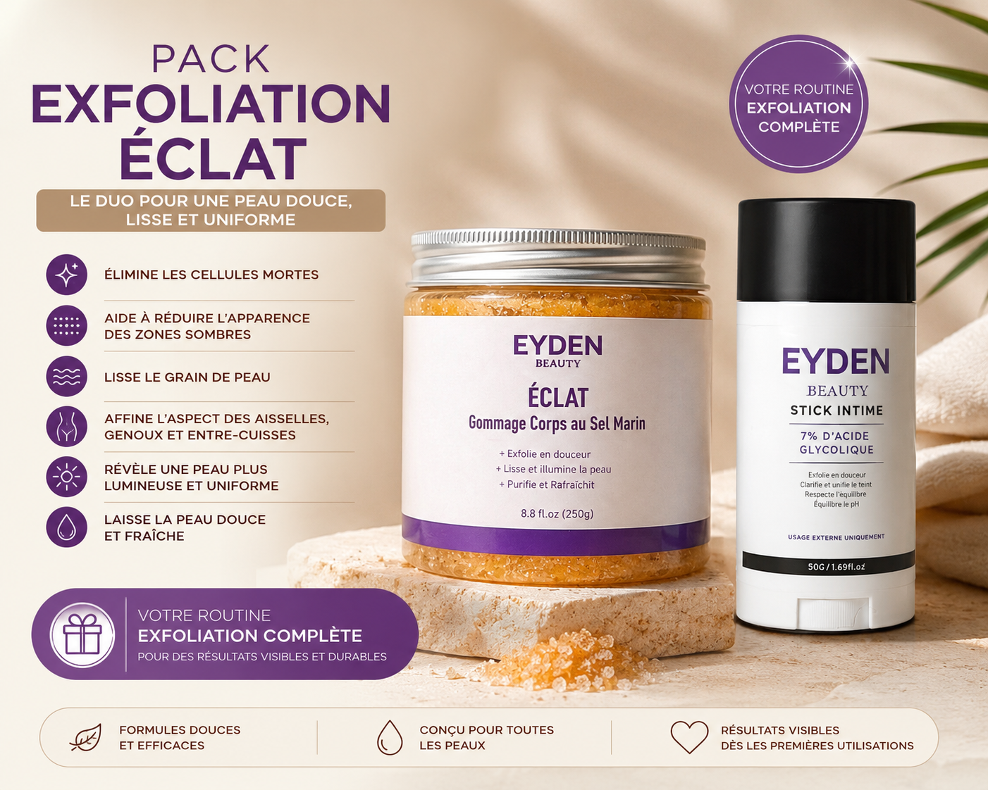 PACK EXFOLIATION ÉCLAT