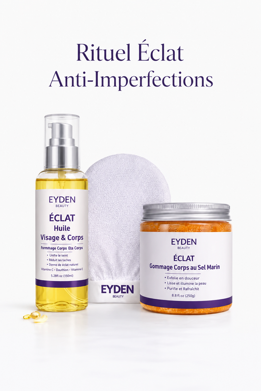 Rituel Anti-Imperfections – Routine Corps Éclat -Eyden beauty