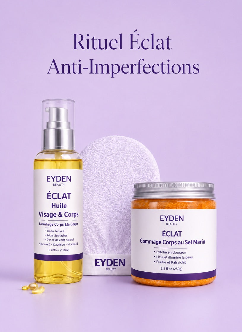 Rituel Anti-Imperfections – Routine Corps Éclat -Eyden beauty