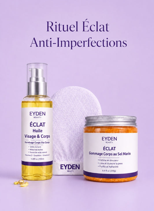Rituel Anti-Imperfections – Routine Corps Éclat -Eyden beauty