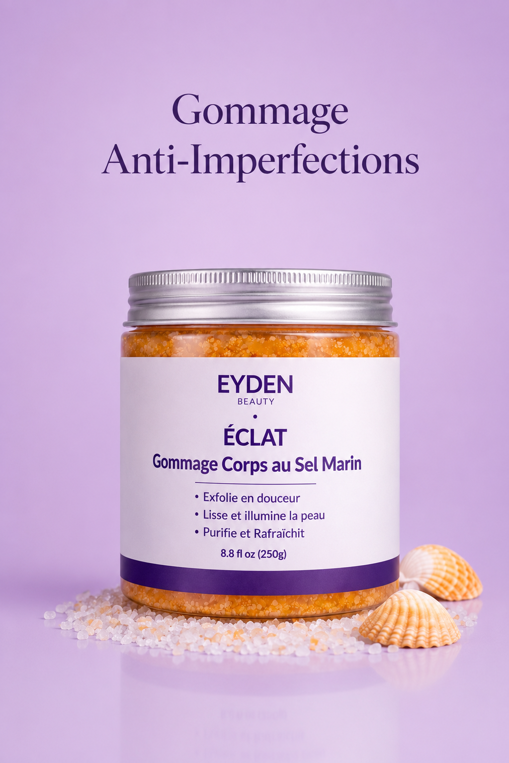 Gommage anti imperfections aux Acides de Fruits-Eyden beauty