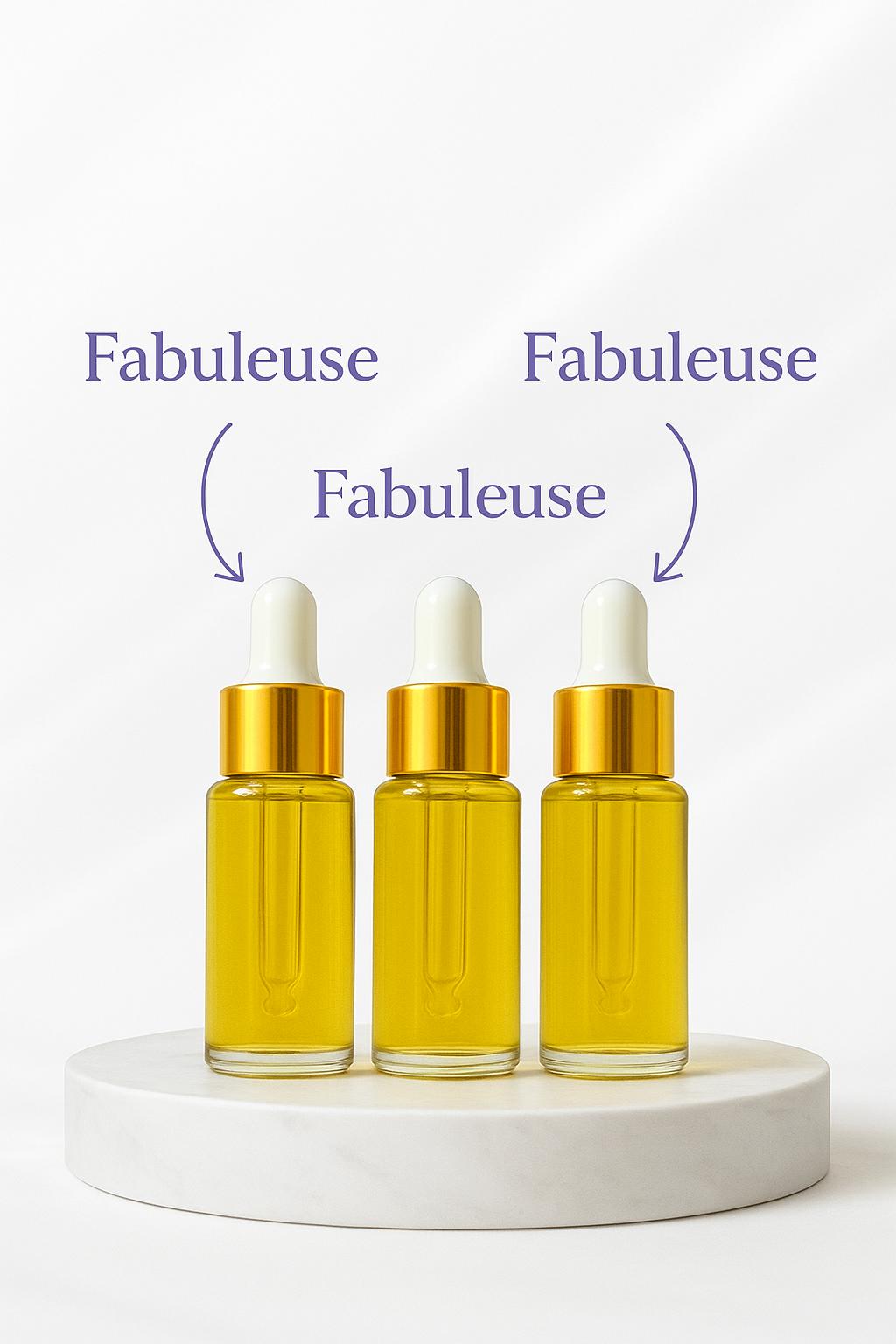 Coffret-FABULEUSE  -mini format-Huile parfumée -Eyden Beauty